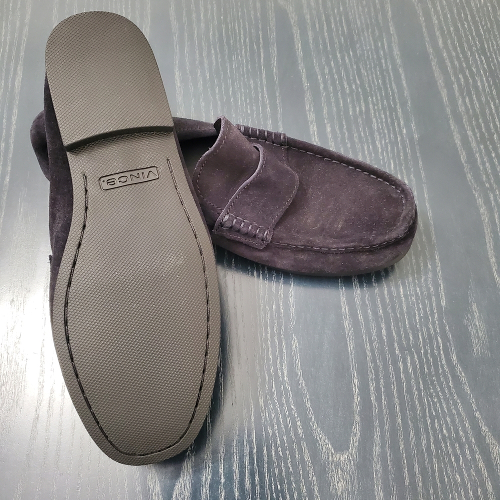 Vionic Men's Charcoal Suede Loafers